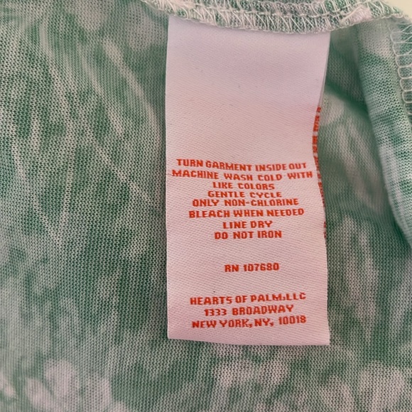 Hearts of Palm Ladies lightweight Top 70% polyester, 30% Rayon Size XL - Picture 6 of 6